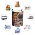 thumbnail image 1 of Picia Pug dog Yoga Large Laundry Basket, Waterproof, Freestanding Laundry Hamper, Collapsible Tall Clothes Hamper with Extended Handles-Small, 1 of 8