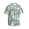 thumbnail image 1 of Picia Puppy Gentle Cotton Regular Fit Short Sleeve Casual Hawaiian Shirt for Men-3X-Large, 1 of 8
