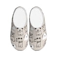 thumbnail image 1 of Picia Puppy for Women's Lamb-hug Comfy Fleece House Slippers Memory Foam, Slip-on House Shoes Indoor Outdoor-39/40, 1 of 7
