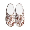 thumbnail image 1 of Picia Rabbit And Egg for Women's Lamb-hug Comfy Fleece House Slippers Memory Foam, Slip-on House Shoes Indoor Outdoor-46/47, 1 of 7