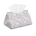 thumbnail image 1 of Picia Rabbit Eating Pattern Long Tissue Box Cover,PVC Leather Triangle Holder,Tissue Box Holder with Magnetic Bottom,Facial Paper Organizer Dispenser-7.9"X4.9"X4.5", 1 of 9