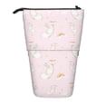 thumbnail image 1 of Picia Rainboe And Rabbit Print Telescopic Pencil Case, Telescopic Pen Holder Telescopic Pencil Pouch Bag Stationery Pencil Case Box Storage Organizer Makeup Bag, 1 of 6