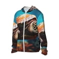 thumbnail image 1 of Picia Realistic Turtle Women's Men's UPF 50+ Sun Protection Hoodie Shirt Long Sleeve SPF Fishing Outdoor UV Hiking Lightweight Shirts-Medium, 1 of 9