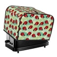 thumbnail image 1 of Picia Red Ladybugs And Leaf Print 4 Slice Toaster Cover , Toaster Protector Dustproof Kitchen Appliance Cover, Kitchen Appliance Dustproof Protector, 1 of 7