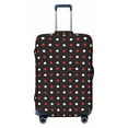 thumbnail image 1 of Picia Red and white polka dots Luggage Protector Cover Thicken Suitcase Protector Cover Fit 18-32 Inch Luggage-Medium, 1 of 9