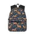 thumbnail image 1 of Picia Reindeer Large Capacity Backpack Classic Style Backpack Casual Backpack Water-Resistant School Work Travel Outdoor Backpack, 1 of 8