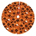 thumbnail image 1 of Picia Retro Halloween Print Christmas Tree Skirt , Christmas Tree Skirt Ornaments for Merry Christmas Holiday Party Decorations Indoor Outdoor-36", 1 of 7