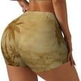thumbnail image 1 of Picia Retro Palm Tree Printed Workout Shorts for Women Seamless Scrunch Butt Lifting High Waisted Yoga Gym Booty Running Moisture-wicking Short Pants-Small, 1 of 9