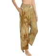 thumbnail image 1 of Picia Retro Palm Tree Womens Soft Woven Cotton Elastic Waistband Sleep Pajama Pant Lounge Sleep Pant With Pockets And Drawstring-X-Large, 1 of 9