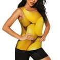 thumbnail image 1 of Picia Ripe Yellow Lemon Pattern Women's Workout Tank Top,Breathable Activewear,Slim Fit Athletic Top,Versatile Workout Moisture-wicking top-XX-Large, 1 of 9
