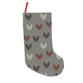thumbnail image 1 of Picia Rooster for 18in Christmas Stockings, Xmas Stocking for Kids, Holiday and Family Stocking for Fireplace or Party Decoration, 1 of 7