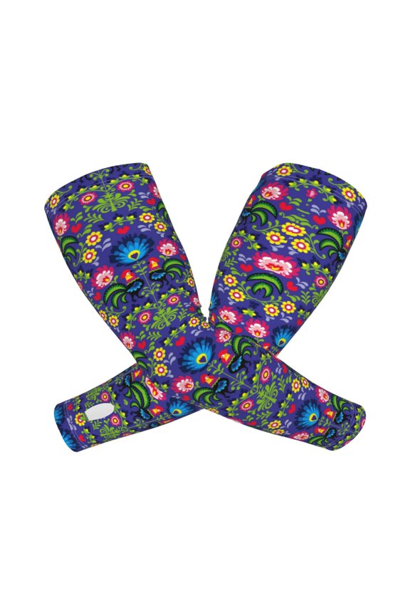 Roosters 1 Arm Sleeves for Men and Women - Tattoo Cover Up UPF 50+ Cooling Sports Sleeve for Basketball Golf Football-One Size