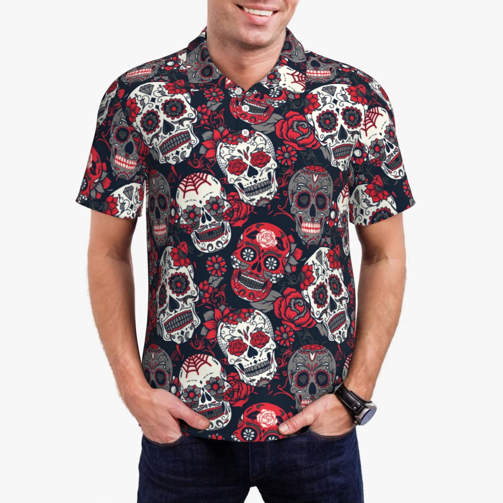 Spring Bloom Polo Shirt