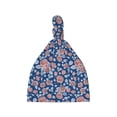 thumbnail image 1 of Picia Rose Flowers Printed Preemie Hats for Baby Girls Cotton Premature Knot Hats Newborn Hospital Cap Warm Knot Beanie Nicu for Preemie Girls and Boys, 1 of 1