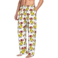 thumbnail image 1 of Picia Rubber Duck Chicken Bird Mens Soft Woven Cotton Elastic Waistband Sleep Pajama Pant Lounge Sleep Pant With Pockets And Drawstring-Medium, 1 of 9