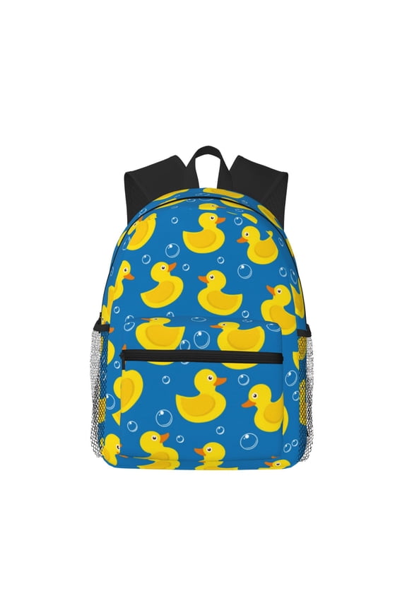 Rubber Duck Large Capacity Backpack Classic Style Backpack Casual Backpack Water-Resistant School Work Travel Outdoor Backpack