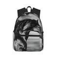 thumbnail image 1 of Picia Running Horse Large Capacity Backpack Classic Style Backpack Casual Backpack Water-Resistant School Work Travel Outdoor Backpack, 1 of 8