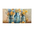 thumbnail image 1 of Picia Rustic Blue Vase Blossoms Pattern Party Banner, Festive Decoration, Holiday Banner, Celebration Decor, Event Banner, Reusable Party Banner-Medium, 1 of 8