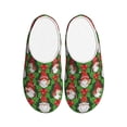 thumbnail image 1 of Picia Santa Claus And Gnomes for Women's Lamb-hug Comfy Fleece House Slippers Memory Foam, Slip-on House Shoes Indoor Outdoor-46/47, 1 of 7