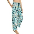 thumbnail image 1 of Picia Sea Life Womens Soft Woven Cotton Elastic Waistband Sleep Pajama Pant Lounge Sleep Pant With Pockets And Drawstring-Small, 1 of 9