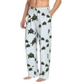 thumbnail image 1 of Picia Sea Turtle Mens Soft Woven Cotton Elastic Waistband Sleep Pajama Pant Lounge Sleep Pant With Pockets And Drawstring-XX-Large, 1 of 9