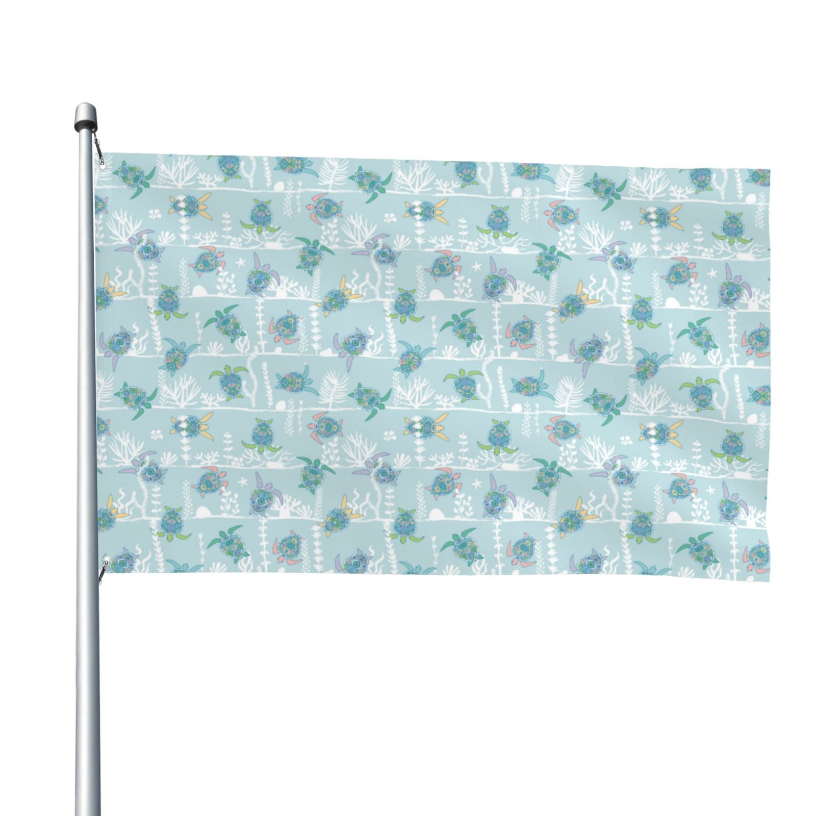Picia Sea Turtle Printed Flag ,Sea Turtle Pattern Garden Flag Vertical ...
