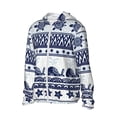 thumbnail image 1 of Picia Sea Underwater Animals1 Women's Men's UPF 50+ Sun Protection Hoodie Shirt Long Sleeve SPF Fishing Outdoor UV Hiking Lightweight Shirts-XX-Large, 1 of 9