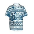 thumbnail image 1 of Picia Sea Underwater Jellyfish Gentle Cotton Regular Fit Short Sleeve Casual Hawaiian Shirt for Men-XX-Large, 1 of 1
