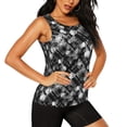 thumbnail image 1 of Picia Seamless Pattern With Skulls Pattern Women's Workout Tank Top,Breathable Activewear,Slim Fit Athletic Top,Versatile Workout Moisture-wicking top-Large, 1 of 9