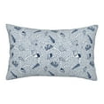 thumbnail image 1 of Picia Shells And Sand Pattern Plush Pillow Case – Soft and Cozy Cushion Cover, Hypoallergenic Throw Pillow Case for Home Decor-20"x30", 1 of 6
