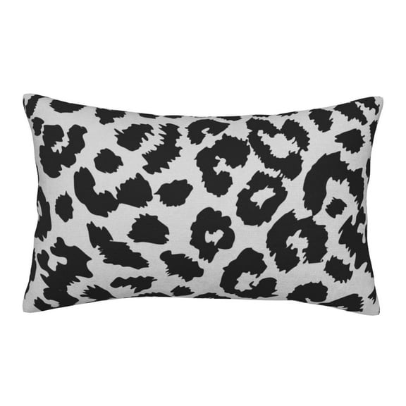 Picia Similar To Leopard Print Pattern Plush Pillow Case – Soft and Cozy Cushion Cover, Hypoallergenic Throw Pillow Case for Home Decor-20"x30"