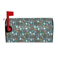 thumbnail image 1 of Picia Skull cute organ Magnetic Mailbox Cover Standard Size-25.5x21 in, 1 of 9