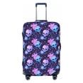 thumbnail image 1 of Picia Skull starry sky flower leaf Luggage Protector Cover Thicken Suitcase Protector Cover Fit 18-32 Inch Luggage-Large, 1 of 9