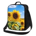 thumbnail image 1 of Picia Sky Golden Sunflower Field B Lunch box Lunch bag for men women Large capacity Lunchbox Reusable Lunch bags Insulated Lunch bag Lunch box cooler, 1 of 9