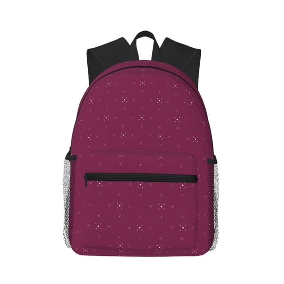 Picia Small Stars Large Capacity Backpack Classic Style Backpack Casual Backpack Water-Resistant School Work Travel Outdoor Backpack
