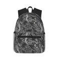 thumbnail image 1 of Picia Snake Large Capacity Backpack Classic Style Backpack Casual Backpack Water-Resistant School Work Travel Outdoor Backpack, 1 of 8