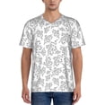 thumbnail image 1 of Picia Snake Pattern Mens Polo Shirts Quick Dry Short Sleeve Golf T Shirt Performance Moisture Wicking Casual Workout Baseball T-shirt-Medium, 1 of 7