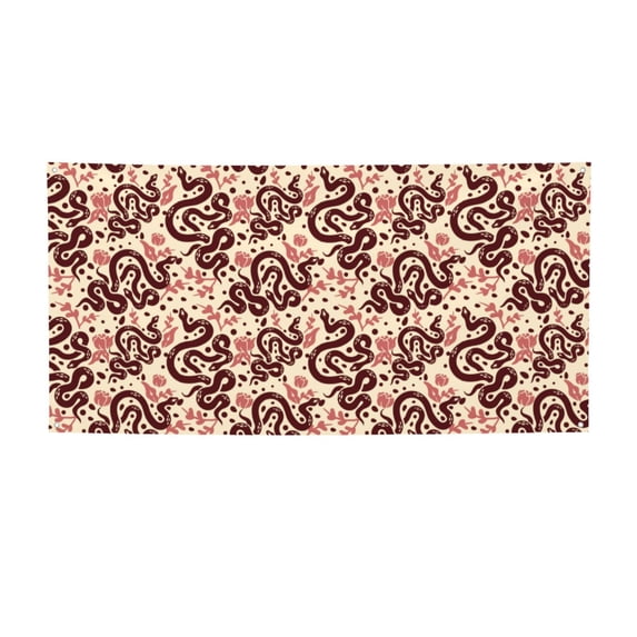 Picia Snake Pattern Party Banner, Festive Decoration, Holiday Banner, Celebration Decor, Event Banner, Reusable Party Banner-Medium