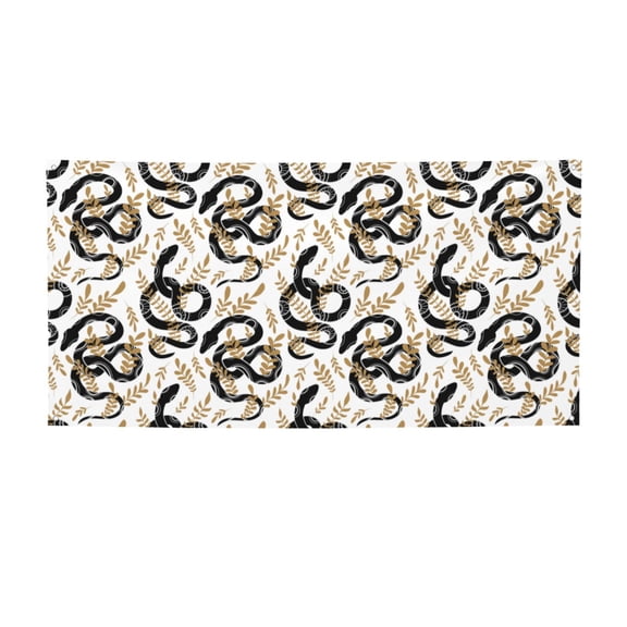 Picia Snake Pattern Party Banner, Festive Decoration, Holiday Banner, Celebration Decor, Event Banner, Reusable Party Banner-Small