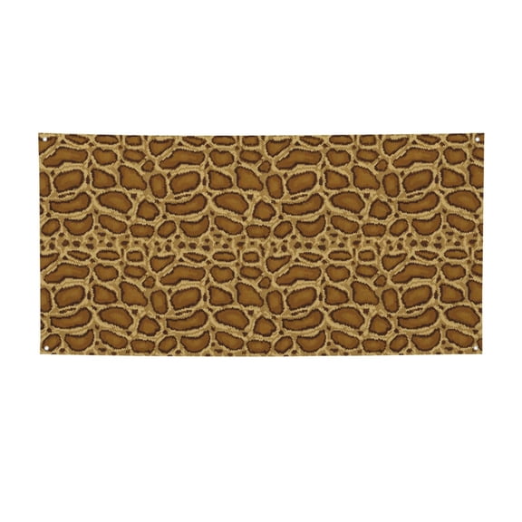 Picia Snake Skin Pattern Party Banner, Festive Decoration, Holiday Banner, Celebration Decor, Event Banner, Reusable Party Banner-Small