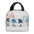 thumbnail image 1 of Picia Snow Gnome for Winter Printed Lunch box Lunch bag for Men Women Large Capacity Lunchbox Reusable Lunch Bags Insulated Lunch Bag Lunch Box Cooler, 1 of 1