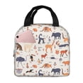 thumbnail image 1 of Picia South American Animals Printed Lunch box Lunch bag for Men Women Large Capacity Lunchbox Reusable Lunch Bags Insulated Lunch Bag Lunch Box Cooler, 1 of 6