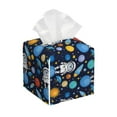 thumbnail image 1 of Picia Space Dog Pattern Tissue Box Cover,PVC Leather Square Holder,Tissue Box Holder with Magnetic Bottom,Facial Paper Organizer Dispenser-5.2"X5.2"X5.2", 1 of 8