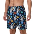 thumbnail image 1 of Picia Space Dog pattern Mens Swim Trunks with Compression Liner Stretch Beach Shorts Quick Dry with Zipper Pockets No-Chafing Board Shorts-X-Large, 1 of 9