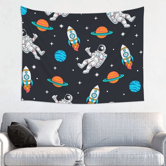 Picia Space Pattern Tapestry-Tapestries for Bedroom Living Room Dorm(29x37")