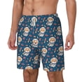 thumbnail image 1 of Picia Space Puppy pattern Mens Swim Trunks with Compression Liner Stretch Beach Shorts Quick Dry with Zipper Pockets No-Chafing Board Shorts-Small, 1 of 9