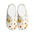 thumbnail image 1 of Picia Squirrel Maple Leaves And Nuts for Women's Lamb-hug Comfy Fleece House Slippers Memory Foam, Slip-on House Shoes Indoor Outdoor-44/45, 1 of 7