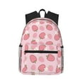 thumbnail image 1 of Picia Strawberries Large Capacity Backpack Classic Style Backpack Casual Backpack Water-Resistant School Work Travel Outdoor Backpack, 1 of 8