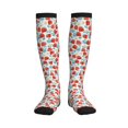 thumbnail image 1 of Picia Strawberries Printed Sports Compression Socks - 15-20mmHg Graduated Compression, High-Performance Soft and Breathable Socks for Men and Women, 1 of 5