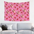 thumbnail image 1 of Picia Strawberry Cake Pattern Tapestry-Tapestries for Bedroom Living Room Dorm(29x37"), 1 of 8